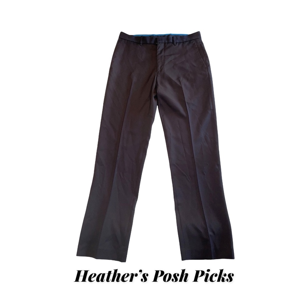 AXIST - MEN'S BLACK DRESS PANTS SZ 34/32 - Picture 4 of 5